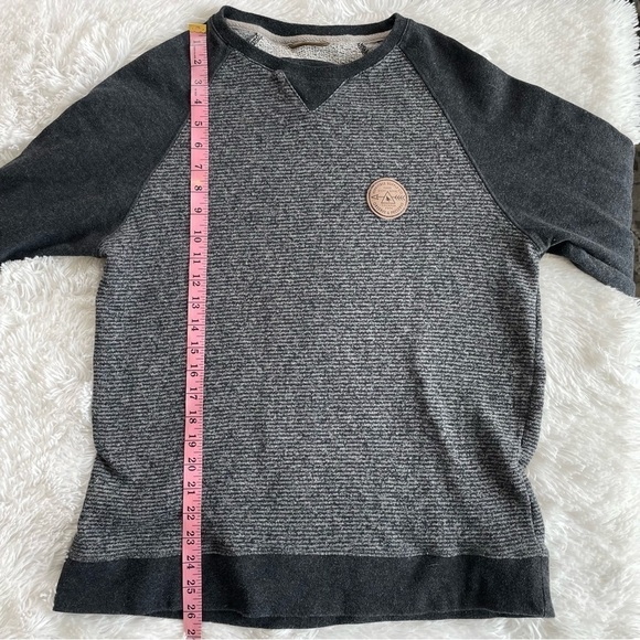 Hippy Tree Ballard Crew Sweatshirt in Grey/Black - Picture 7 of 11